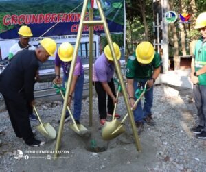 DENR, Eagle Cement break ground for Biak-Na-Bato National Park Protected Information Center