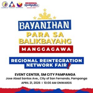 DMW, DOLE to hold job fair in Central Luzon for repatriated OFWs 