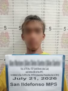 Online bomb threat suspect arrested in Bulacan school scare
