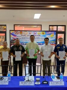 Aurora Reaffirms Stable Peace, Security through Bantay Aurora, Inter-Agency Collaboration