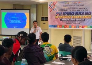 FBSE TRAINING ISINAGAWA SA SUBIC BILANG BAHAGI NG TOURISM MONTH